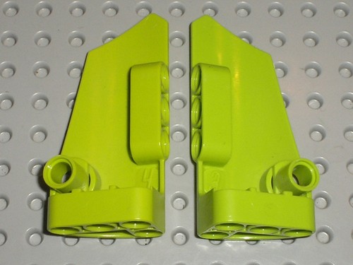 Lego technic lime - lime, panel