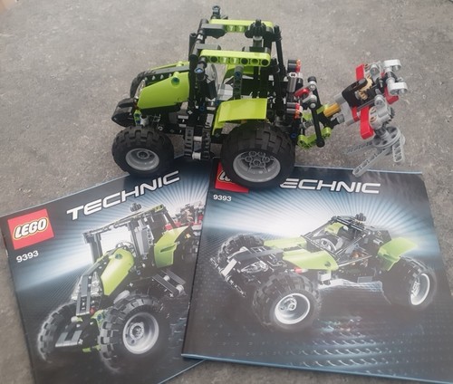 Lego technik 9393 - trattore, con